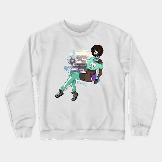 Spooky - Got a bone to pick ? Crewneck Sweatshirt by Fear1ing